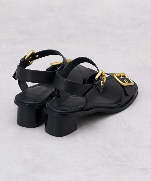 LANVIN en Bleu サンダル レザーベルトサンダル レディース : ZOZOTOWN