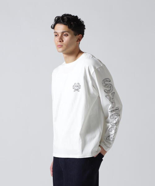 【SY32 SWEET YEARS】レディース ニットシャツ M ホワイト SY32 by SWEET YEARS（エスワイサーティトゥバイスィートイヤーズ） t