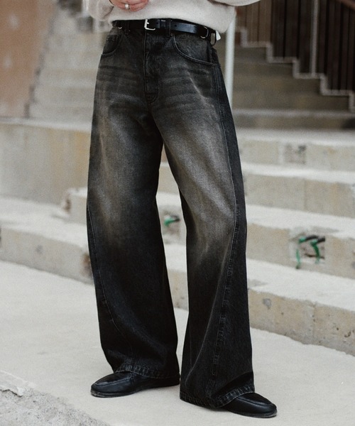 [WYM LIDNM] Denim брюки L черный мужской 