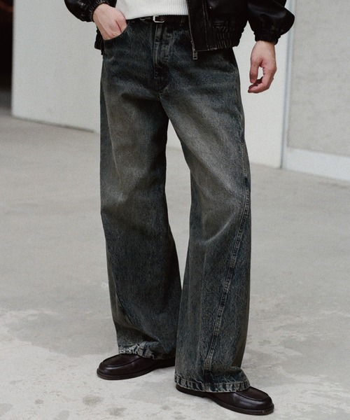 [WYM LIDNM] Denim брюки L черный мужской 