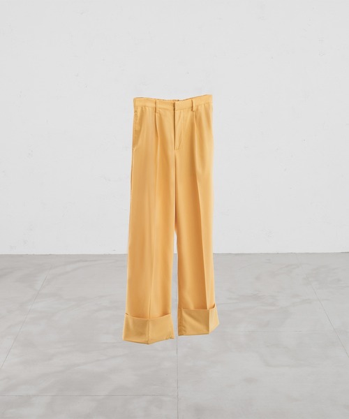 「selle glant」 スラックス MEDIUM イエロー メンズ_画像9