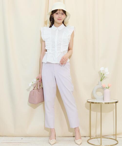 「WILLSELECTION」 パンツ MEDIUM ブラック レディース_画像5