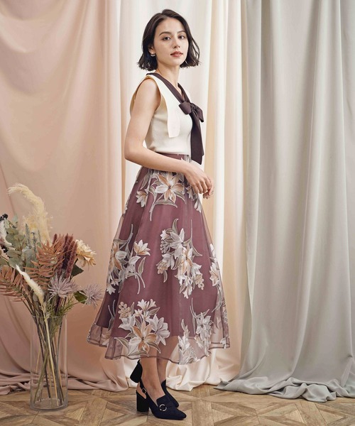 「NOELA」 ノースリーブニット フリー オフホワイト レディース_画像8