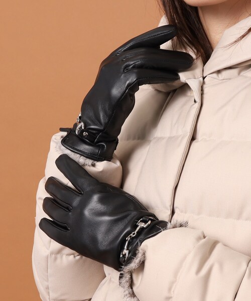 「DRESSTERIOR」 手袋 00 アイボリー レディース_画像8