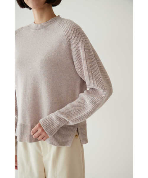 「human woman」 長袖ニット MEDIUM ブルー レディース_画像7