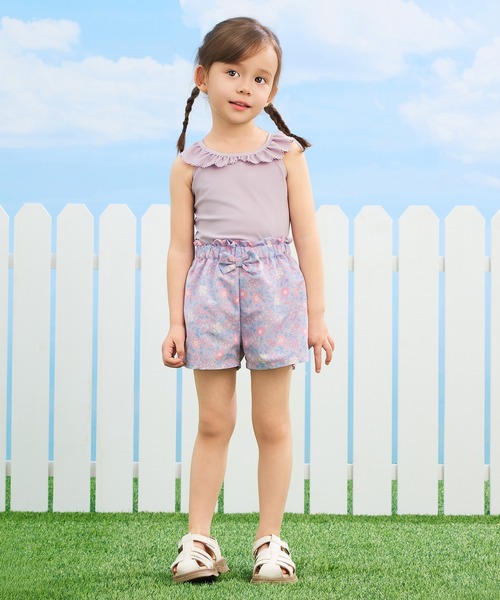 Combi mini 水着 セパレート水着（フラワー） キッズ 子供 女の子
