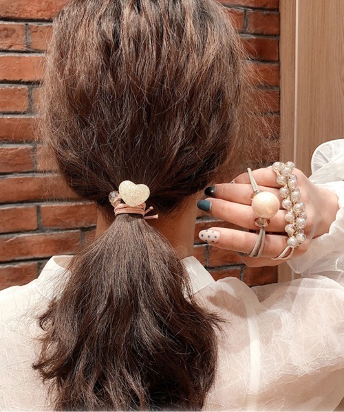 shoppinggo ヘアゴム ヘアゴム 3点セット キラキラ 髪留め