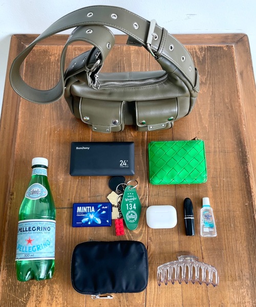 「SHAGGIE」 ショルダーバッグ FREE ブラック レディース_画像9