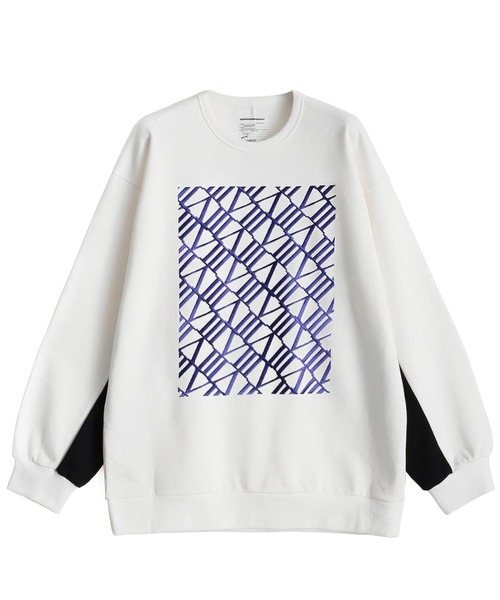 SHAREEF（シャリーフ） トレーナー スウェット BIAS CHESSBOARD EMB