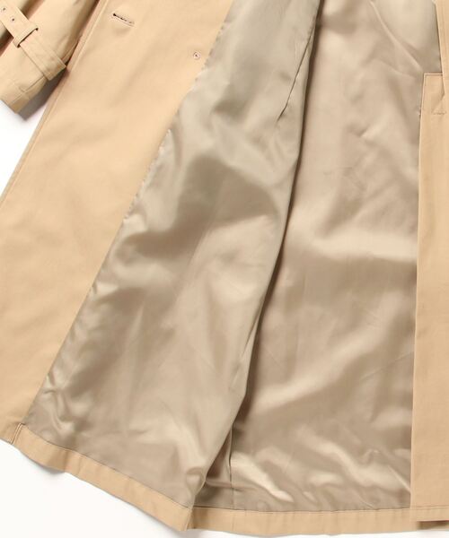 「B:MING by BEAMS」 トレンチコート LARGE ネイビー レディース_画像2