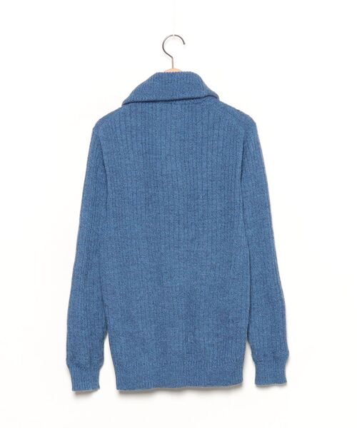 SHIPS」 ニットカーディガン MEDIUM ブルー メンズ SHIPS any 