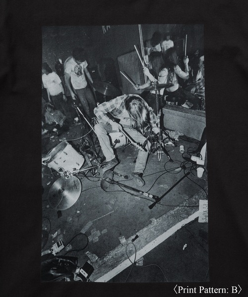 「bonjour records」 「charles peterson」半袖Tシャツ L ホワイト系その他 メンズ_画像5