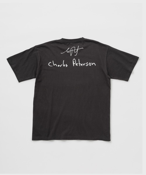 「bonjour records」 「charles peterson」半袖Tシャツ L ホワイト系その他 メンズ_画像9
