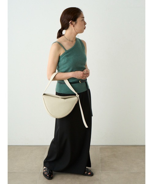 「MIESROHE」 ノースリーブニット FREE グレー レディース_画像7