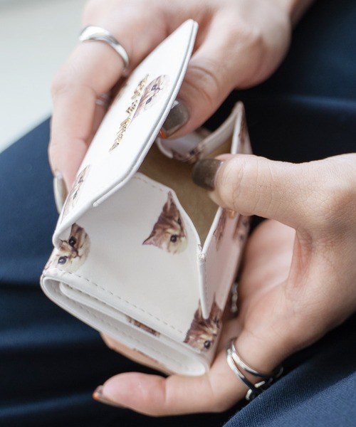 「PAUL & JOE ACCESSOIRES」 財布 FREE アイボリー レディース_画像4