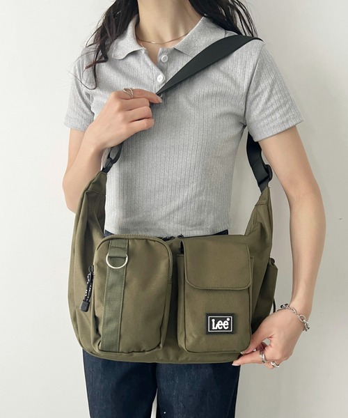 Lee（リー） ショルダーバッグ バッグ Lee/ラバーロゴ 2アウトポケット