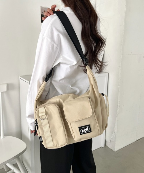Lee（リー） ショルダーバッグ バッグ Lee/ラバーロゴ 2アウトポケット