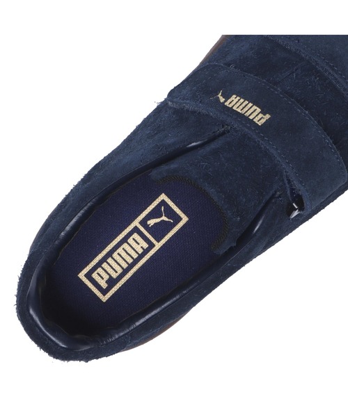 「PUMA」 ローカットスニーカー 25.0cm ブルー メンズの画像