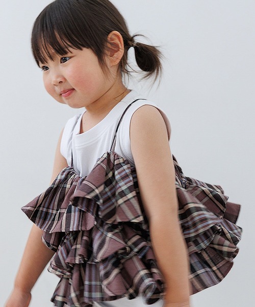LOWRYS FARM（ローリーズファーム） キャミソール 肌着 リネンフリル