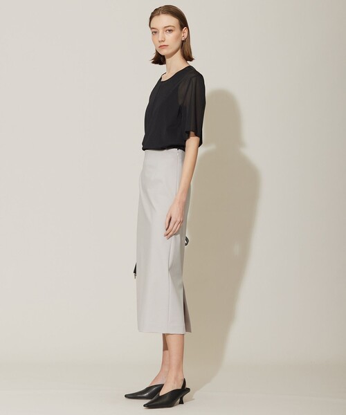 「ICB」 半袖カットソー X-LARGE ブラック レディース_画像7