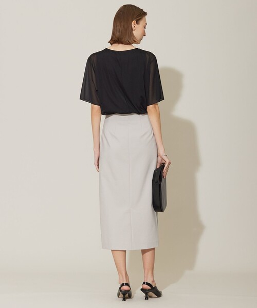 「ICB」 半袖カットソー X-LARGE ブラック レディース_画像8