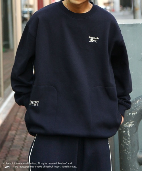 Reebok（リーボック） スウェットカットソー MEDIUM ネイビー 