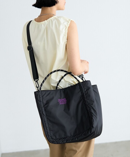 「FREAK'S STORE」 「FREDRIK PACKERS」2WAYバッグ ONE SIZE ブラック レディースの画像