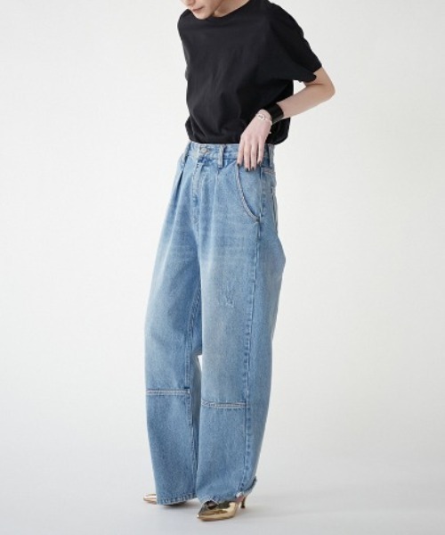 「YENN」 デニムパンツ 36 ブルー レディース_2