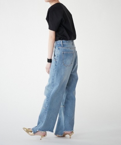 「YENN」 デニムパンツ 36 ブルー レディース_4