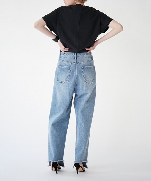 「YENN」 デニムパンツ 36 ブルー レディース_6