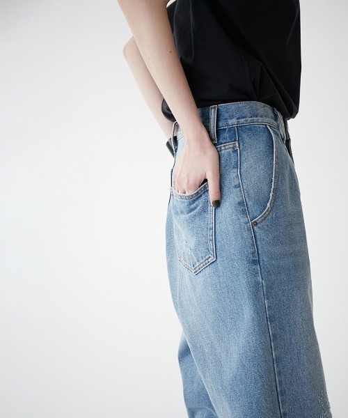 「YENN」 デニムパンツ 36 ブルー レディース_7