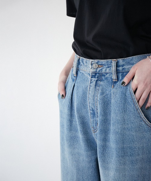 「YENN」 デニムパンツ 36 ブルー レディース_8