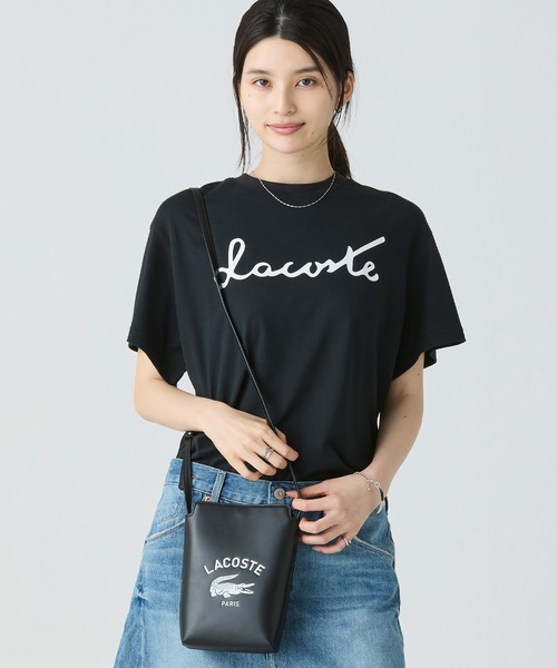 LACOSTE」 ショルダーバッグ FREE ブラック レディース 【公式通販】