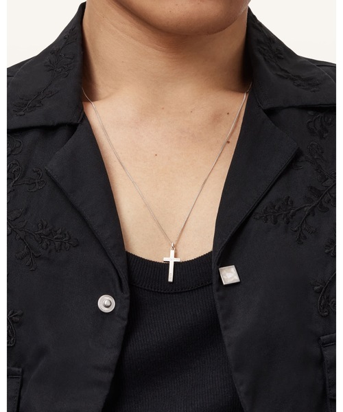 ALLSAINTS（オールセインツ） ネックレス GABE LARGE CHAIN CROSS