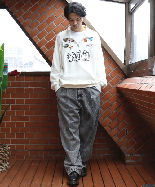 「８(eight)」 長袖Tシャツ LARGE ブラック メンズ_画像6