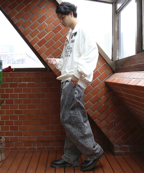 「８(eight)」 長袖Tシャツ LARGE ブラック メンズ_画像7