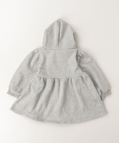 「VIBGYOR」 「KIDS」長袖ワンピース 120cm グレー キッズ_画像2