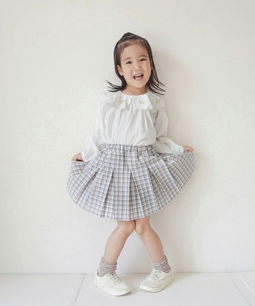 「coto cotte」 「KIDS」ミニスカート 100cm グレー キッズ_画像6