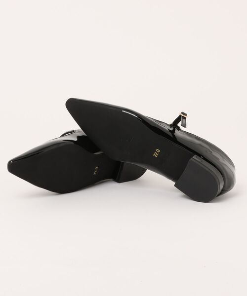 「EVOL」 バレエシューズ 22.5cm ブラック レディース_画像3