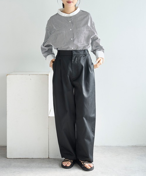 「mil」 チノパンツ FREE ブラック レディース_画像5