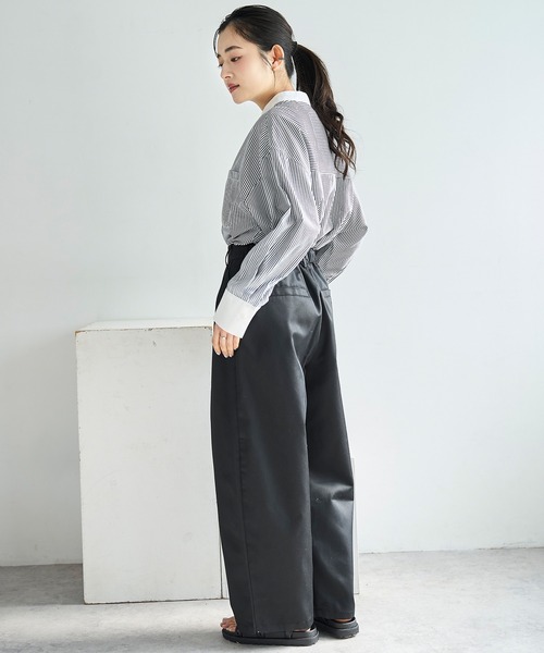 「mil」 チノパンツ FREE ブラック レディース_画像6