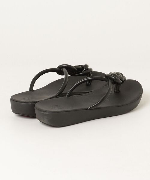 「fitflop」 フラットサンダル 4 ブラック レディース_画像2