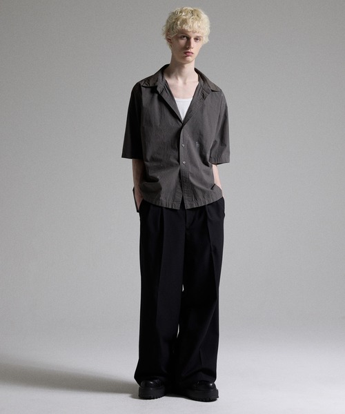 GRANCY シャツ 半袖 「GRANCY」Dirty Short-sleeved Shirt / ダーティ