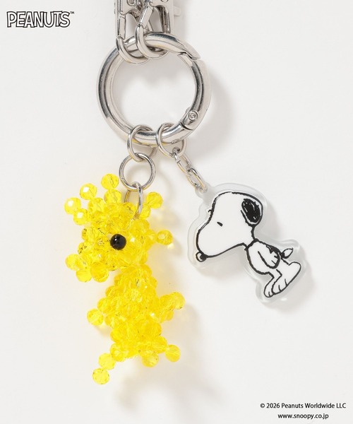 LOWRYS FARM（ローリーズファーム） キーホルダー 「SNOOPY」ビーズ