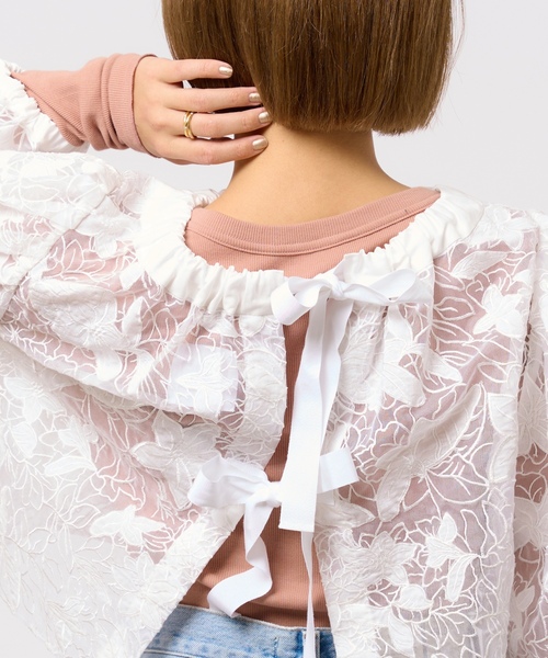 「IENA LA BOUCLE」 長袖カットソー FREE ベージュ レディース_画像7
