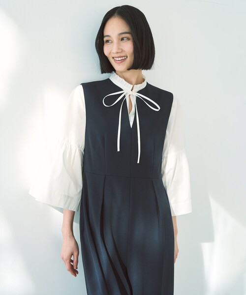 「UNFILO」 オールインワン SMALL ネイビー レディース_画像5