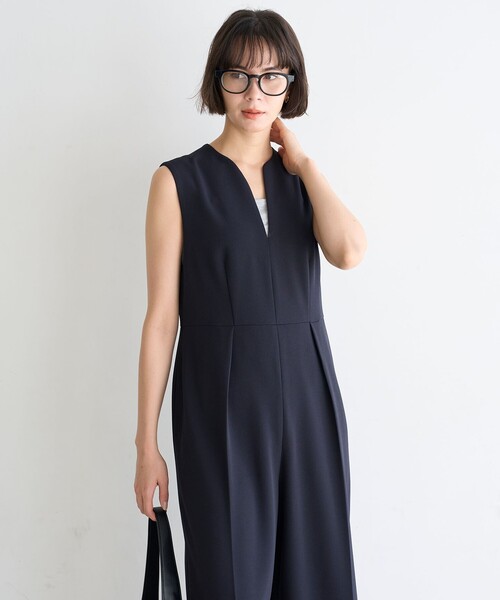 「UNFILO」 オールインワン SMALL ネイビー レディース_画像8