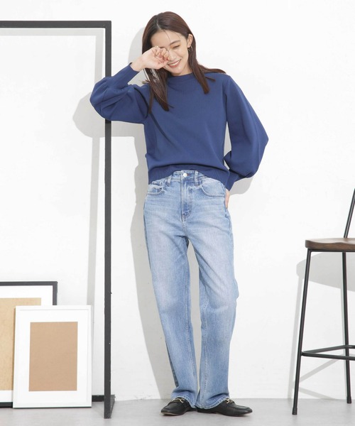 「Healthy denim」 デニムパンツ 25 ライトブルー レディース_画像4