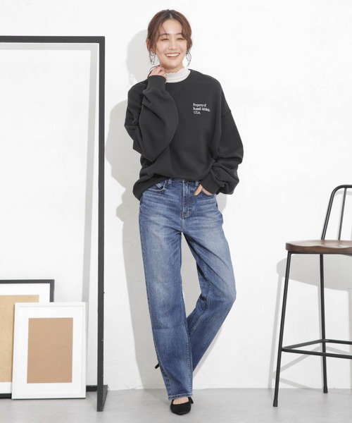 「Healthy denim」 デニムパンツ 25 ライトブルー レディース_画像6