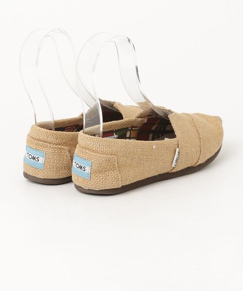 「TOMS」 スリッポン 22cm ベージュ レディース_画像2